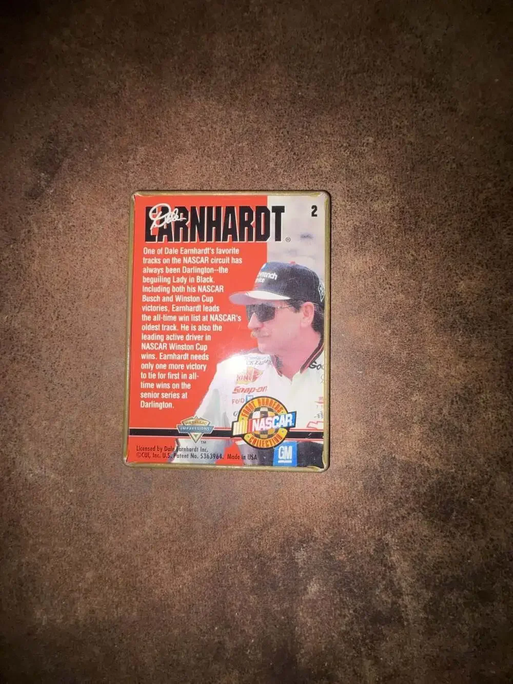 Metallic Impressions Dale Earnhardt #3 NASCAR Front Runners Collection Metal Car